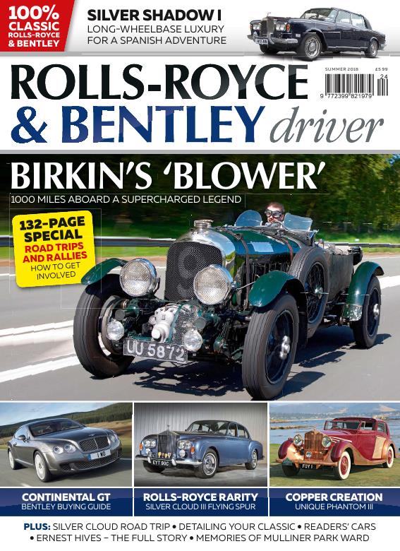 Журнал Rolls-Royce and Bentley Driver, Issue 5 2018